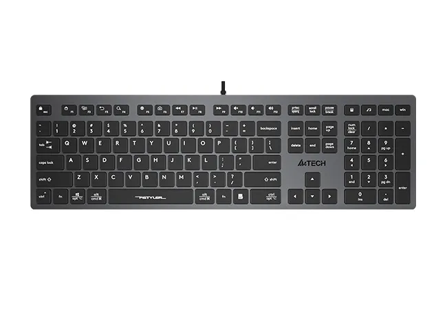 Tastatură A4Tech FX50, Cu fir, Negru