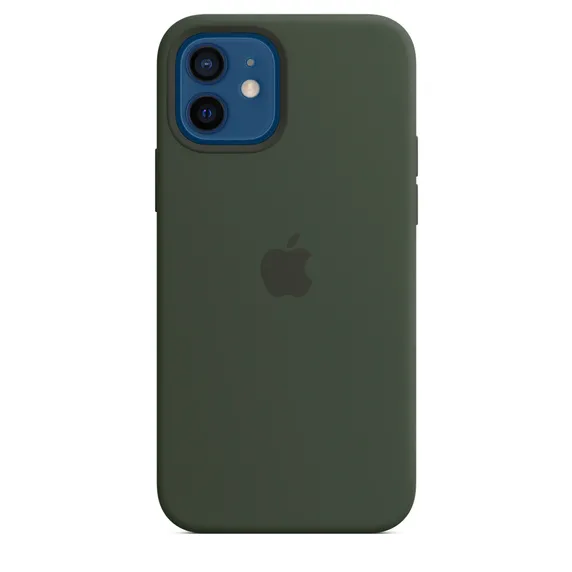 Original iPhone 12 | 12 Pro Silicone Case with MagSafe, Cypress Green