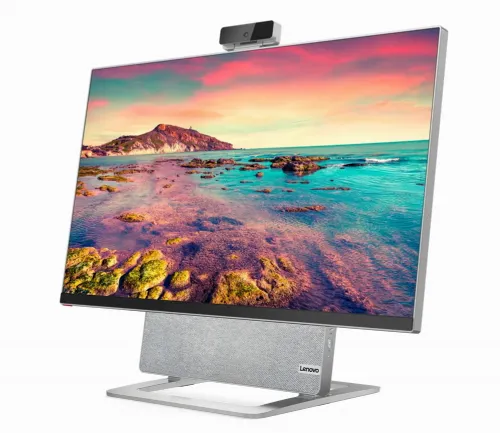 Computer All-in-One Lenovo YOGA AIO 7 27ACH6, 27", AMD Ryzen 7 5800H, 32GB/1024GB, Windows 11 Home, Argintiu