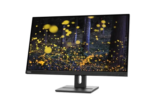 27" Monitor Lenovo E27q-20, IPS 2560x1440 WQHD, Negru