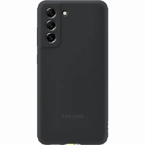 Original Sam. silicone cover Galaxy S21 FE, Dark Gray