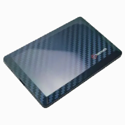 Acumulator extern Tuncmatik EnergyCard 1400 Lightning, 1400mAh, Negru
