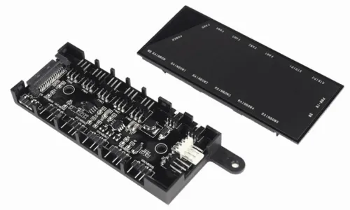 Controler Ventilatoare Gamemax PWM+RAINBOW Controller (V2.0)