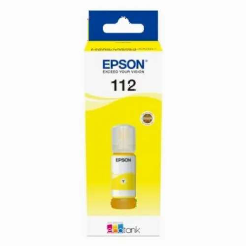 Recipient de cerneală Epson 112 EcoTank, C13T06C44A, Galben
