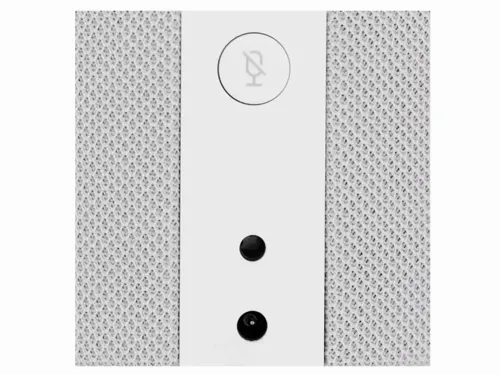 Yandex station mini YNDX-00020G  Grey with clock.