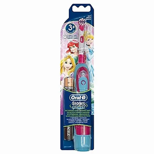 Periuță de dinți electrică BRAUN DB4.510K Disney Princess, Roz