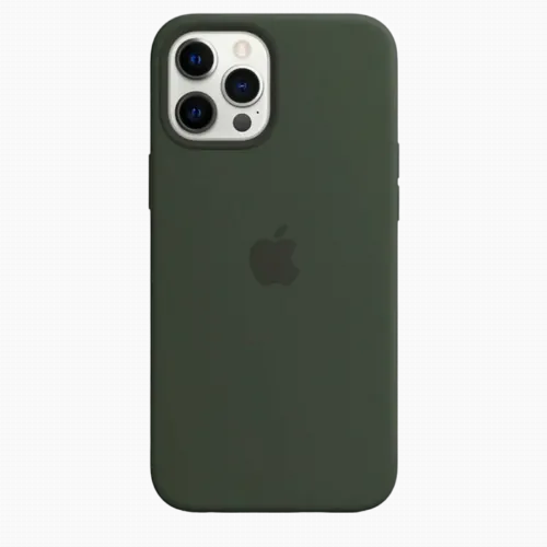 Original iPhone 12 | 12 Pro Silicone Case with MagSafe, Cypress Green