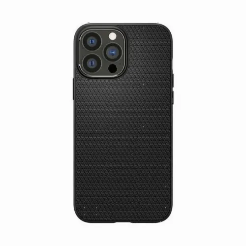 Чехол Spigen iPhone 13 Pro Max, Liquid Air, Матовый черный