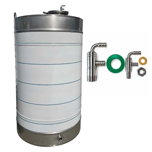 Butoi pentru vin din Inox cu aerator 250L STEEL