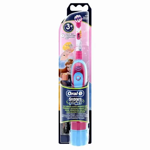Periuță de dinți electrică BRAUN DB4.510K Disney Princess, Roz