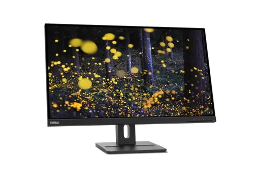 27" Monitor Lenovo E27q-20, IPS 2560x1440 WQHD, Negru