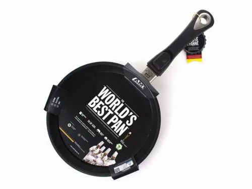 Сковорода AMT Gastroguss AMT-424-E, 24см, Чёрный