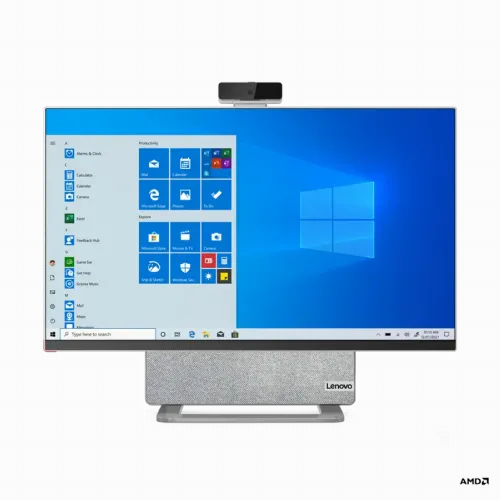 Computer All-in-One Lenovo YOGA AIO 7 27ACH6, 27", AMD Ryzen 7 5800H, 32GB/1024GB, Windows 11 Home, Argintiu