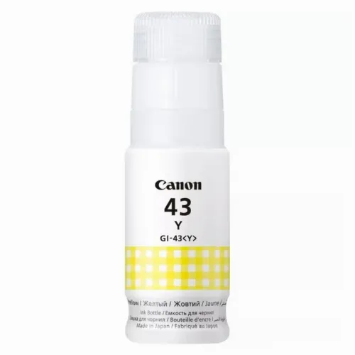 Recipient de cerneală Canon GI-43, 60ml, Galben
