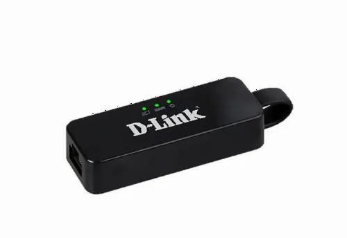 Adaptor de rețea D-Link DUB-E100/E1A, Negru