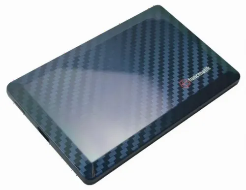 Acumulator extern Tuncmatik EnergyCard 1400 Lightning, 1400mAh, Negru