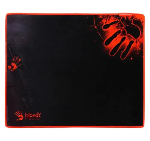 Игровой коврик для мыши Bloody B-080S, Large, Чёрный/Красный 