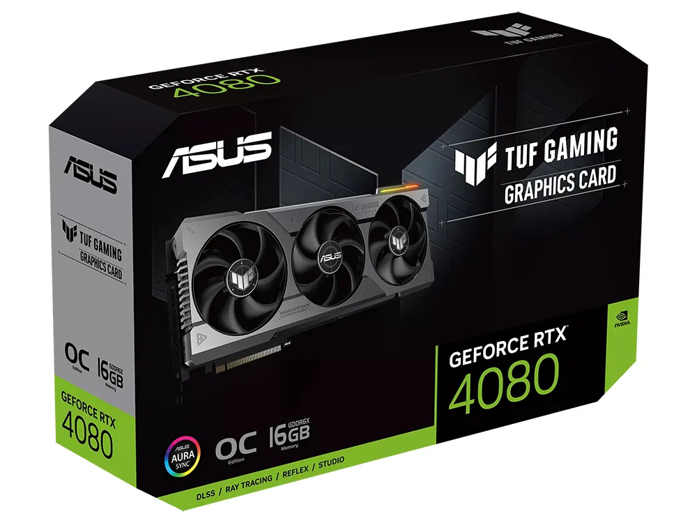 Placă Video ASUS TUF-RTX4080-O16G-GAMING, 16GB GDDR6X 256bit