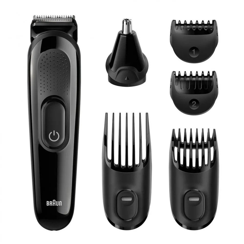 Trimmer pentru bărbați Braun MGK3220, Negru