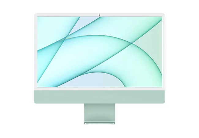 Computer All-in-One Apple iMac A2438, M1 with 8-core CPU and 8-core GPU, 16GB/512GB, macOS Big Sur, Verde