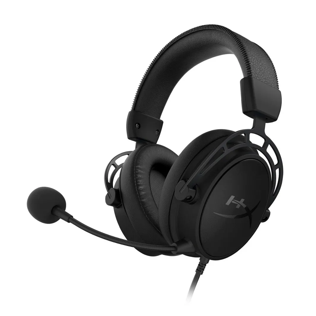 Игровая Гарнитура HyperX Cloud Alpha S, Беспроводной/C проводом, Чёрный