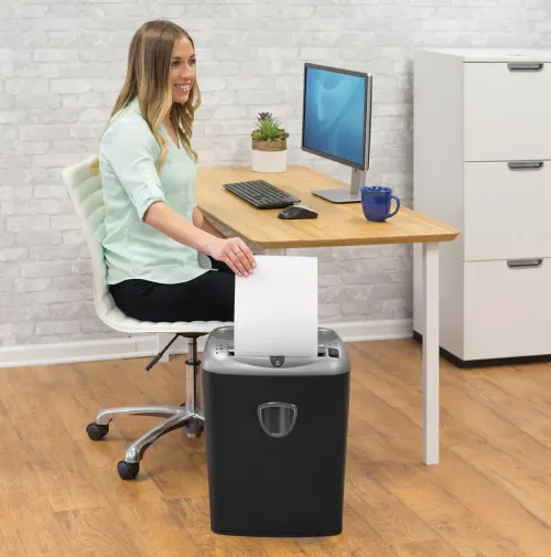 Shredder Fellowes Powershred 75CS, Negru