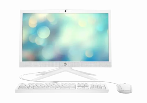 Computer All-in-One HP 21-b0052ur, 20,7", Intel Celeron J4025, 4GB/128GB, Windows 11 Home, Alb