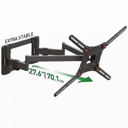 Suport TV de perete BARKAN BM464L, Negru