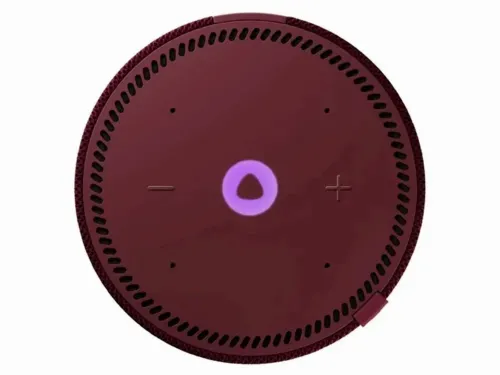 Yandex station mini YNDX-00020R  Red with clock.
