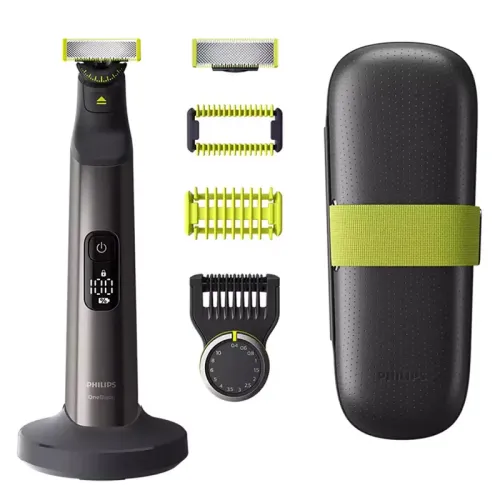 Мужской Триммер Philips OneBlade Pro 360 QP6651/61, Хром