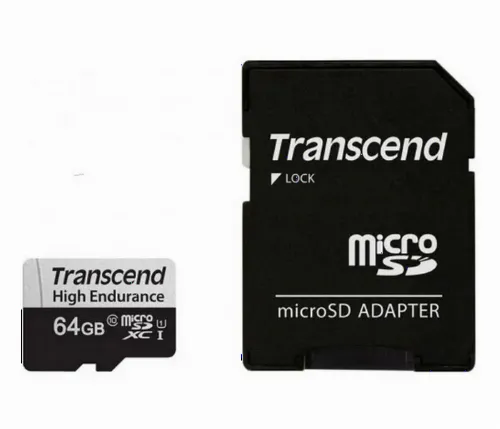 Card de Memorie Transcend MicroSDXC Class 10, 64GB (TS64GUSD350V)