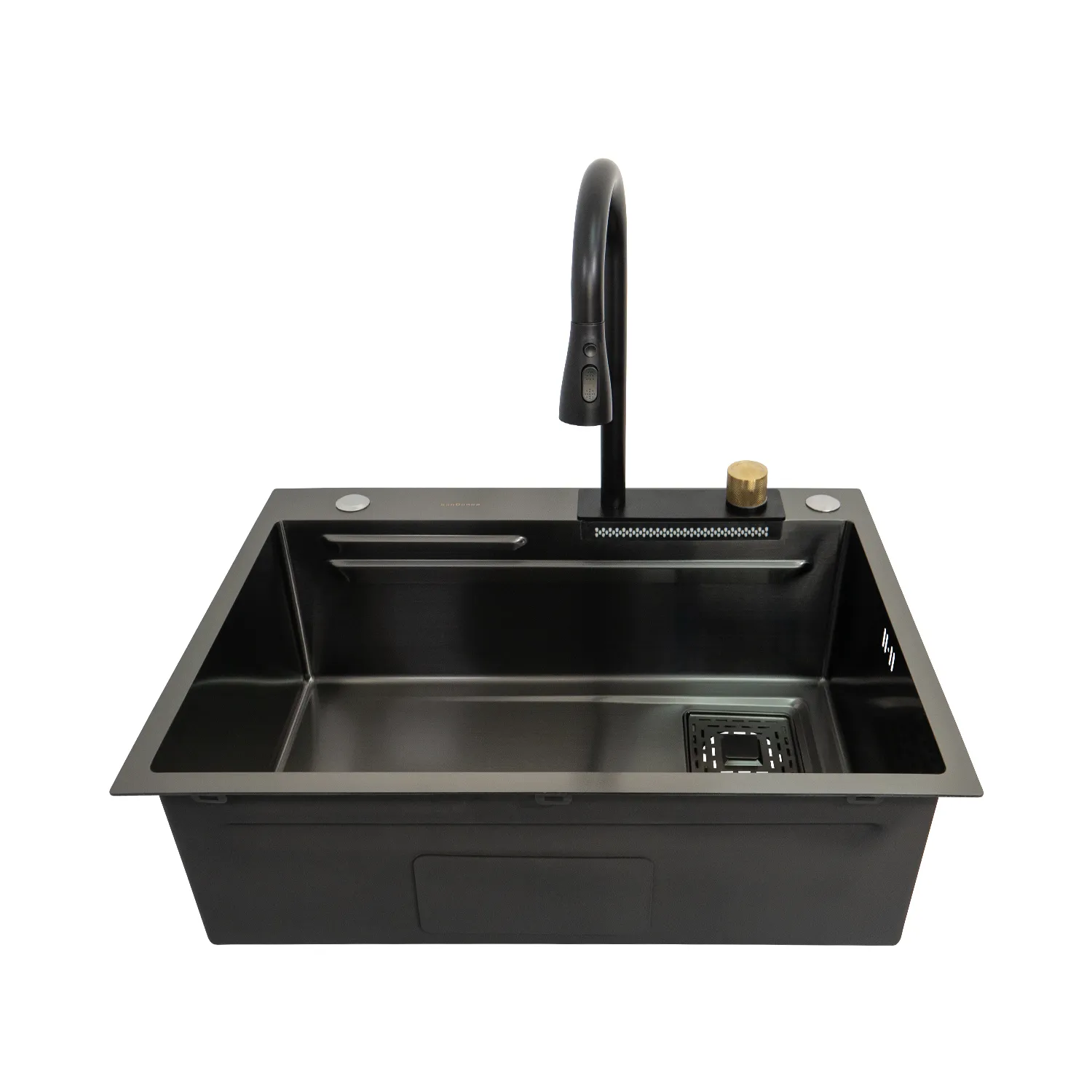 Chiuveta handmade SanDonna HD6850 (Negru)