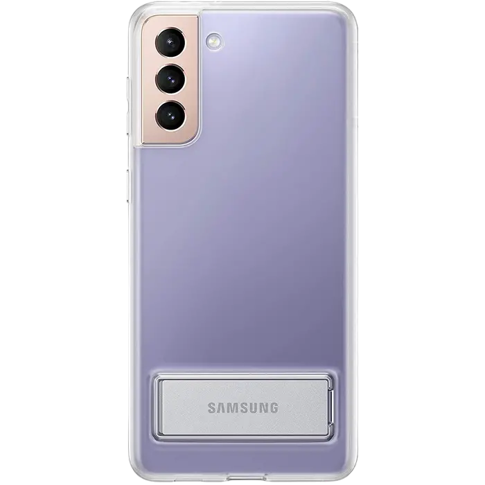 Чехол Samsung Clear Standing Cover for Galaxy S21, Прозрачный