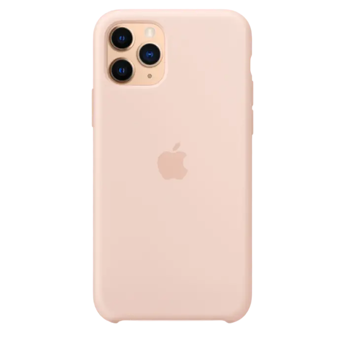 Original iPhone 11 Pro Silicone Case, Pink Sand