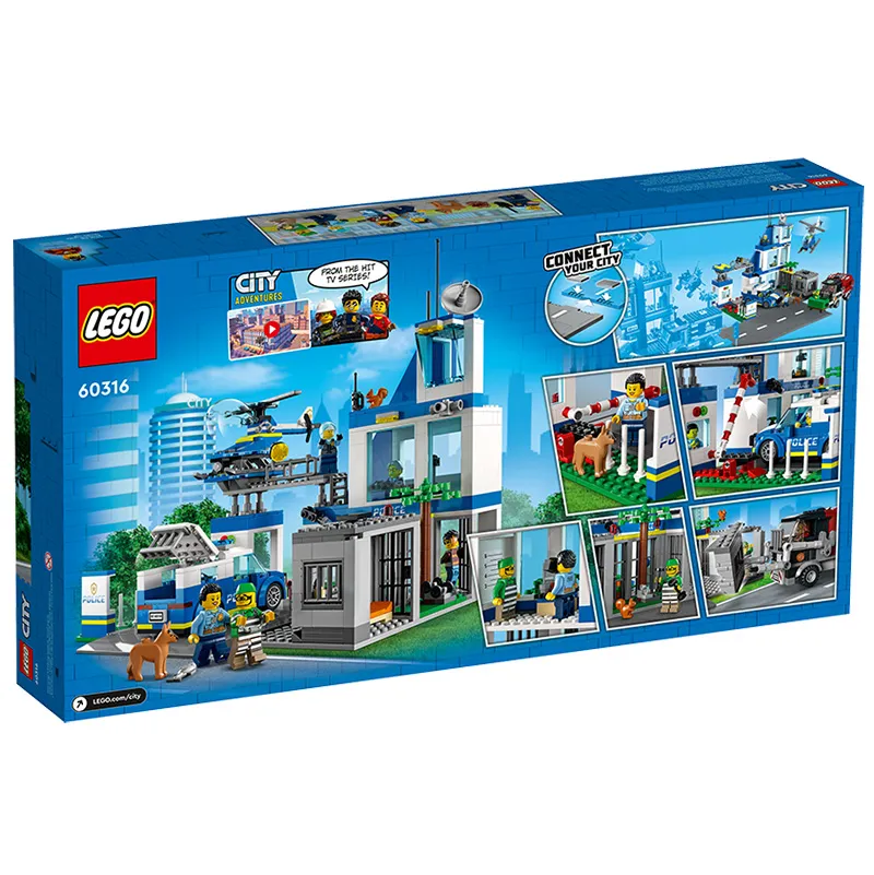 Constructor LEGO 60316, 6+