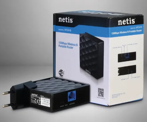 Router fără fir Netis WF2416, Negru