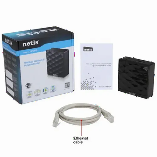Router fără fir Netis WF2416, Negru