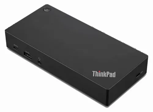 Stație Docking Lenovo 40AF0135EU, Negru