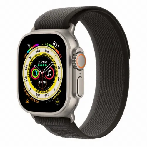Умные часы Apple Watch Ultra, 49мм, Чёрный/Серый