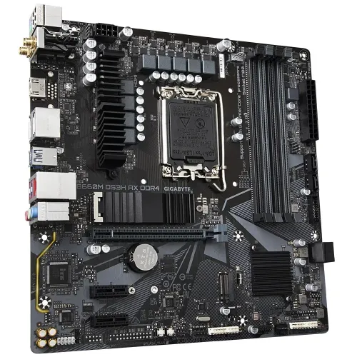 Placă de bază Gigabyte B660M DS3H AX DDR4, LGA1700, Intel B660, Micro-ATX