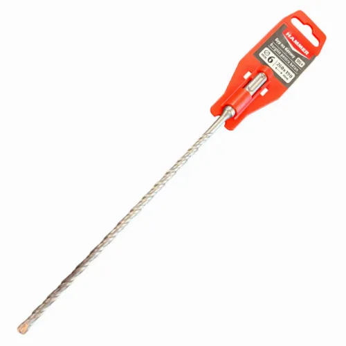 Сверло по бетону SDS PLUS 6.0 × 260 мм Hammer