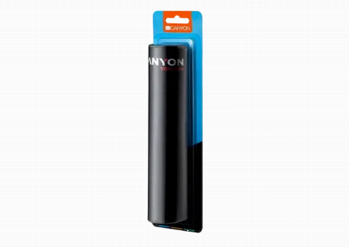 Mouse Pad Canyon MP-4, 350×250×3mm, Low-friction surface, Anti-slip natural rubber base, Black