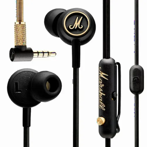 Наушники Marshall MODE EQ, Черный/Золотой