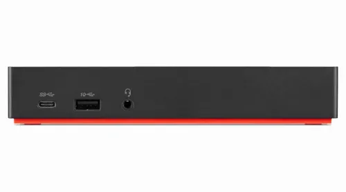 Stație Docking Lenovo 40AF0135EU, Negru