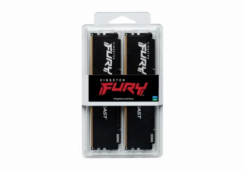 Memorie RAM Kingston FURY Beast, DDR5 SDRAM, 4800 MHz, 32GB, KF548C38BBK2-32