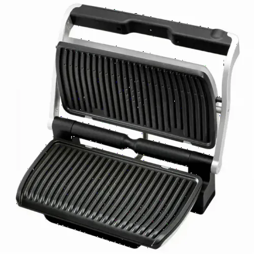Grătar electric Tefal OptiGrill+ XL Snacking & Baking, 2000W, Argintiu