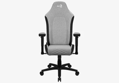 Gaming Chair AeroCool Crown AeroWeave Ash Grey, User max load up to 150kg / height 170-190cm