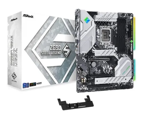 Placă de bază ASRock Z690 Steel Legend, LGA1700, Intel Z690, ATX