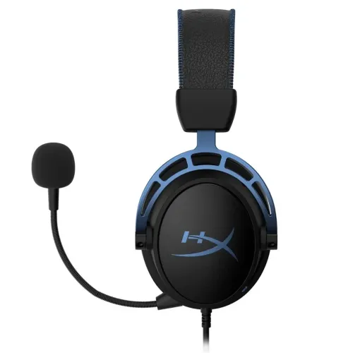 Căști gaming HyperX Cloud Alpha S, Wireless/Cu fir, Negru / Albastru