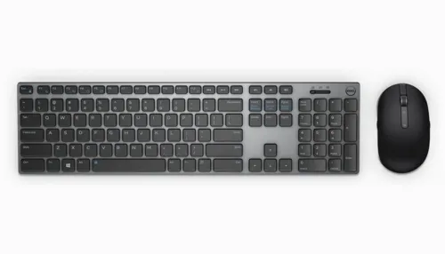Set Tastatură + Mouse DELL KM717, Fără fir, Negru/Gri